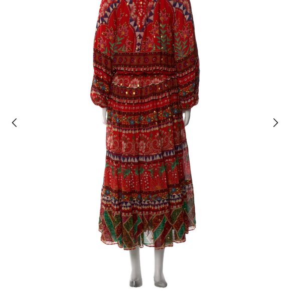 FARM Rio Printed Long Dress - Picture 2 of 5